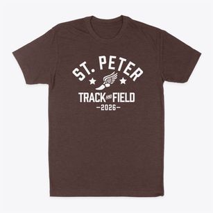 Saint Peter Lutheran School Track and Field Classic Dad T-Shirt