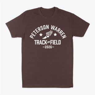 Peterson Warren Academy Track and Field Classic Dad T-Shirt
