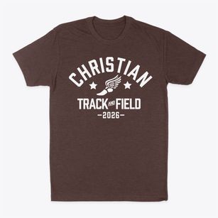 Christian Montessori School Of Ann Arbor Track and Field Classic Dad T-Shirt