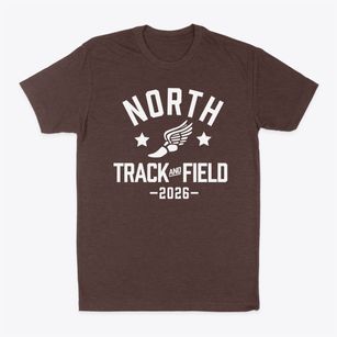 North Middle School Track and Field Classic Dad T-Shirt
