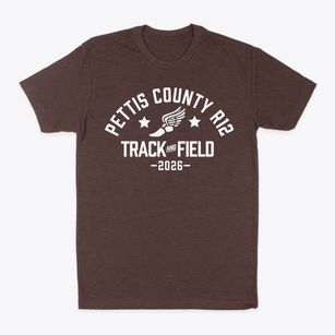 Pettis County R12 Elementary School Track and Field Classic Dad T-Shirt