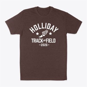 Holliday C-2 School Track and Field Classic Dad T-Shirt