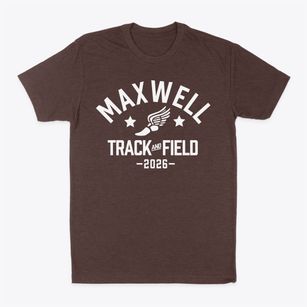 Maxwell Public School Track and Field Classic Dad T-Shirt
