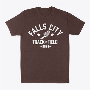Falls City Middle School Track and Field Classic Dad T-Shirt
