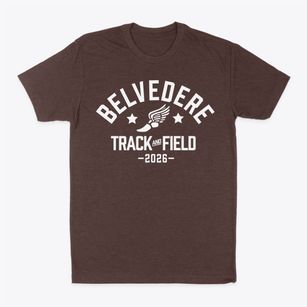 Belvedere Academy Track and Field Classic Dad T-Shirt