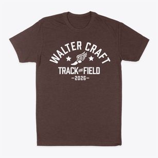 Walter Craft Elementary School Track and Field Classic Dad T-Shirt