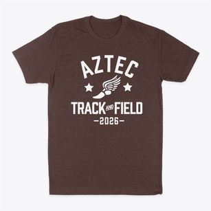 Aztec High School Track and Field Classic Dad T-Shirt