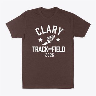 Clary Middle School Track and Field Classic Dad T-Shirt