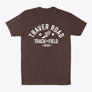 Traver Road Primary School Track and Field Classic Dad T-Shirt