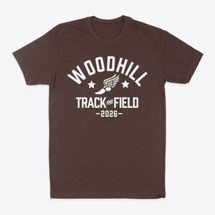 Woodhill Elementary School Track and Field Classic Dad T-Shirt
