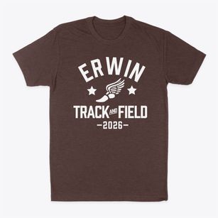 Erwin Middle School Track and Field Classic Dad T-Shirt