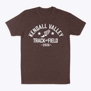 Kendall Valley Elementary School Track and Field Classic Dad T-Shirt