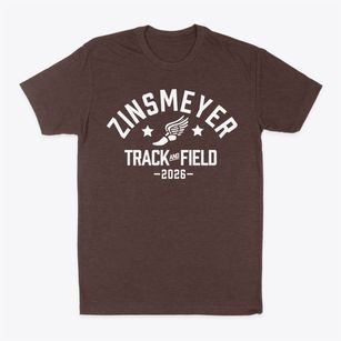 Zinsmeyer Academy Track and Field Classic Dad T-Shirt