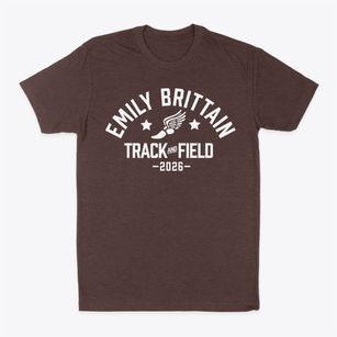 Emily Brittain Elementary School Track and Field Classic Dad T-Shirt