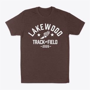 Lakewood Elementary School Track and Field Classic Dad T-Shirt