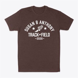 Susan B Anthony Elementary School Track and Field Classic Dad T-Shirt