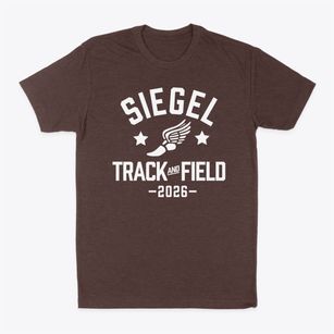Siegel Middle School Track and Field Classic Dad T-Shirt