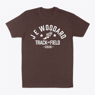 J E Woodard Elementary School Track and Field Classic Dad T-Shirt