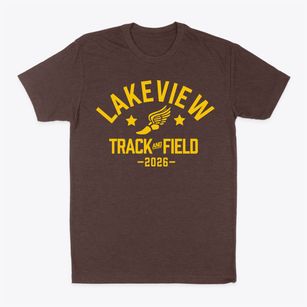 Lakeview Elementary School Track and Field Classic Dad T-Shirt