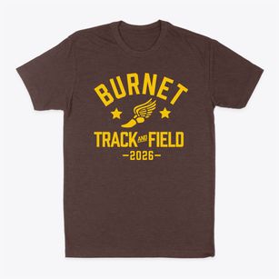 Burnet Elementary School Track and Field Classic Dad T-Shirt