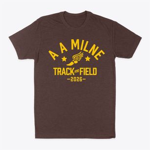 A A Milne Elementary School Track and Field Classic Dad T-Shirt