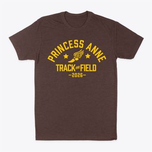 Princess Anne Center Track and Field Classic Dad T-Shirt