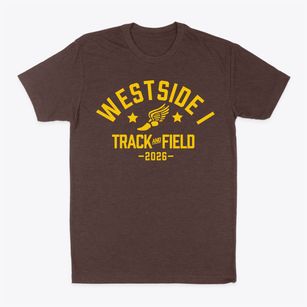 Westside Academy I Track and Field Classic Dad T-Shirt