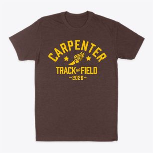 Carpenter Elementary School Track and Field Classic Dad T-Shirt