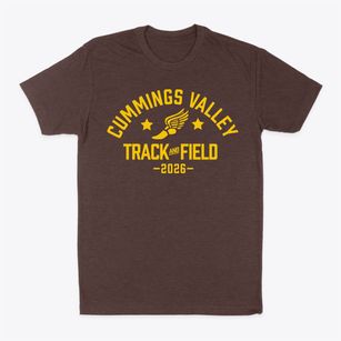 Cummings Valley Elementary School Track and Field Classic Dad T-Shirt