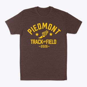 Piedmont Elementary School Track and Field Classic Dad T-Shirt