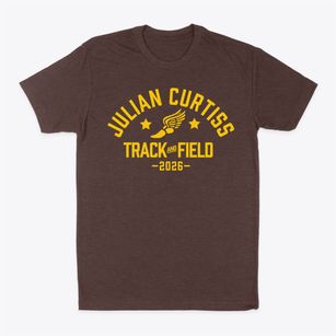 Julian Curtiss Elementary School Track and Field Classic Dad T-Shirt