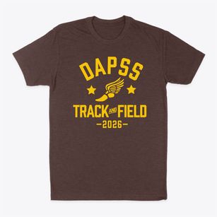 Delaware Academy Of Public Safety & Security Track and Field Classic Dad T-Shirt