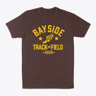 Bayside High School Track and Field Classic Dad T-Shirt