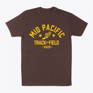 Mid Pacific Institute Track and Field Classic Dad T-Shirt
