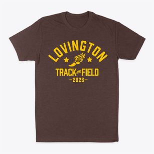 Lovington High School Track and Field Classic Dad T-Shirt