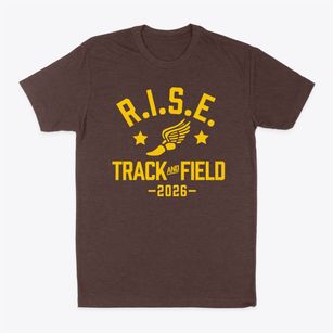 Rise Learning Center Track and Field Classic Dad T-Shirt