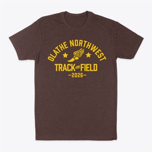 Olathe Northwest High School Track and Field Classic Dad T-Shirt