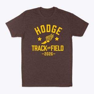 Hodge Elementary School Track and Field Classic Dad T-Shirt