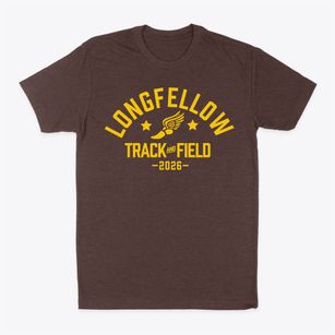 Longfellow Elementary School Track and Field Classic Dad T-Shirt