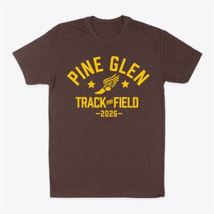 Pine Glen Elementary School Track and Field Classic Dad T-Shirt