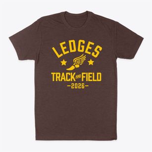 Ledges School Treatment Center Track and Field Classic Dad T-Shirt