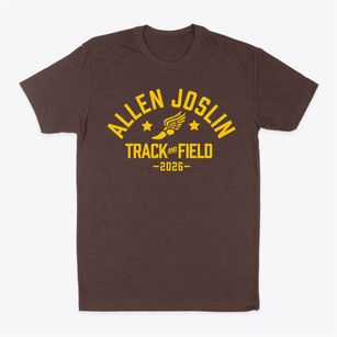 Allen Joslin Middle School Track and Field Classic Dad T-Shirt