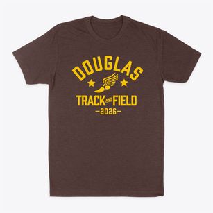 Douglas Elementary School Track and Field Classic Dad T-Shirt
