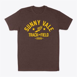 Sunny Vale Middle School Track and Field Classic Dad T-Shirt