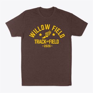 Willow Field Elementary School Track and Field Classic Dad T-Shirt