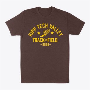 Kipp Tech Valley Charter School Track and Field Classic Dad T-Shirt