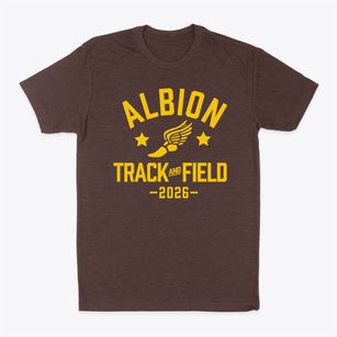 Albion Middle School Track and Field Classic Dad T-Shirt