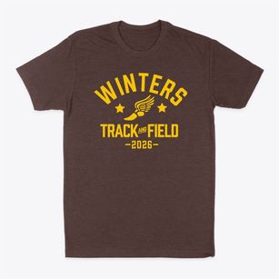 Winters High School Track and Field Classic Dad T-Shirt