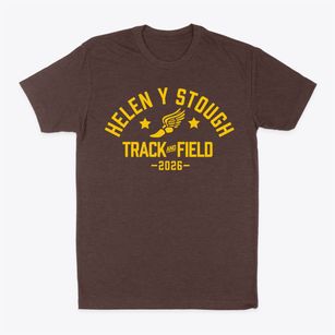 Helen Y Stough Elementary School Track and Field Classic Dad T-Shirt
