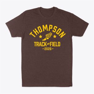 Walter M Thompson Elementary School Track and Field Classic Dad T-Shirt